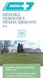 Mobile Screenshot of nemmk.cz